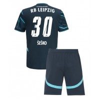 RB Leipzig Benjamin Sesko #30 Tredje Dräkt Barn 2024-25 Kortärmad (+ Korta byxor)